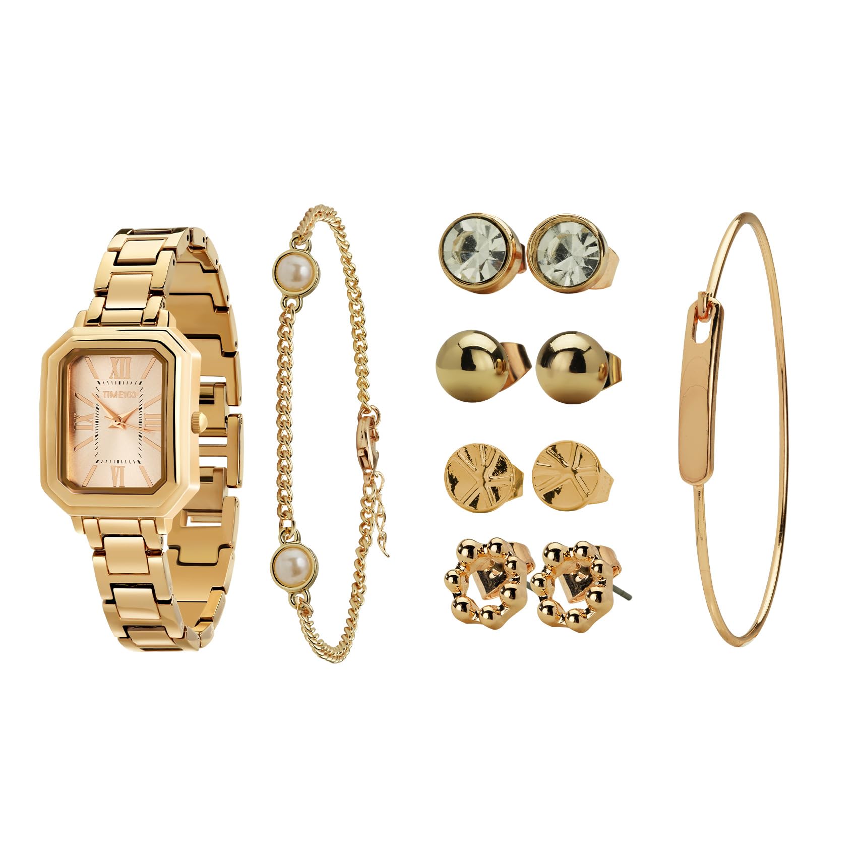 [TIME100]ギフトセット プレゼント レディース腕時計とブレスレット ギフト包装 Amazon | [TIME100]ギフトセット プレゼント レディース腕時計と